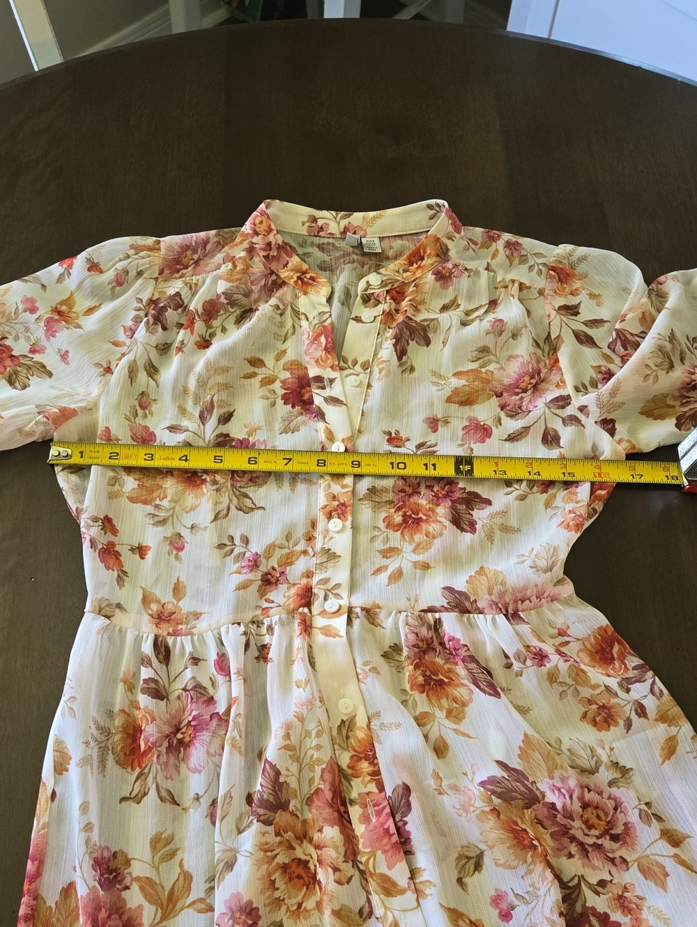 Ever New Sheer Floral Maxi Dress Size - Picture 6 of 9
